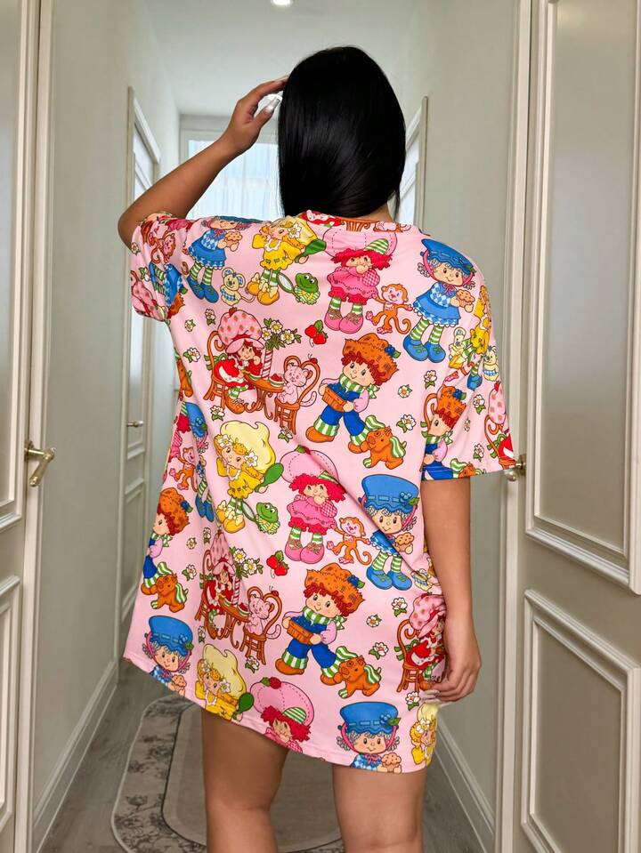 Vintage Berry Friends All - Over Print T-Shirt Legacy Boutiques Legacy Boutiques