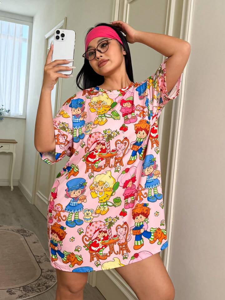 Vintage Berry Friends All - Over Print T-Shirt Legacy Boutiques Legacy Boutiques