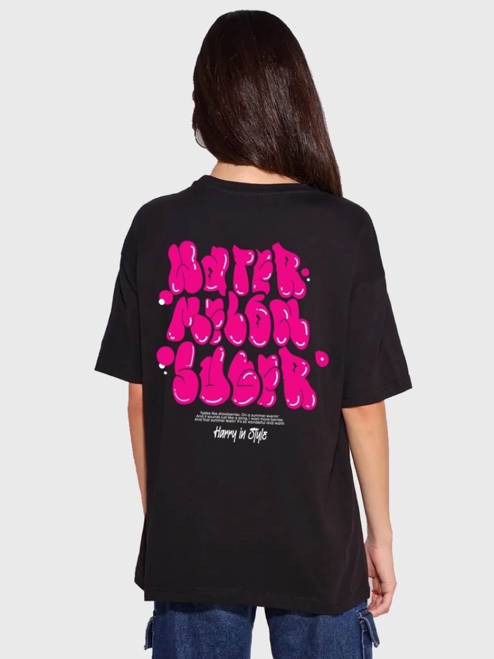 Watermelon Sugar By Harry Styles Printed Womens Drop Shoulder T shirt Legacy Boutiques BD Legacy Boutiques Legacy Boutiques