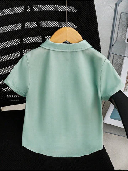 Welcome to the Zoo Print Shirt - Kids Graphic Animal Button - Up Blouse Legacy Boutiques Legacy Boutiques