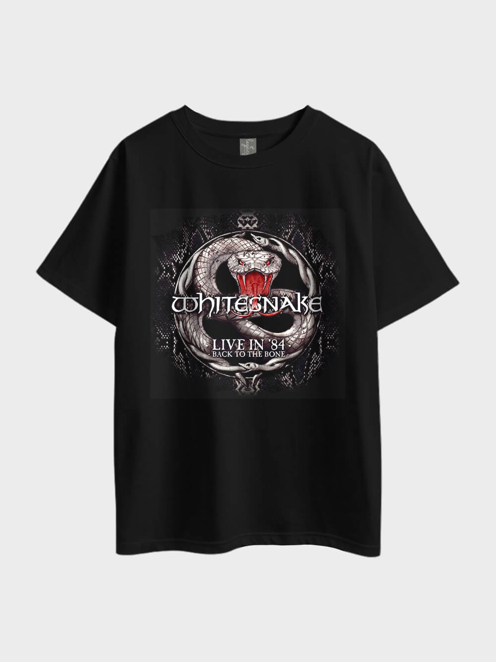 Whitesnake Back To The Bone Metal Oversized Mens Tee In Lowest Price Only In Dhaka Legacy Boutiques Legacy Boutiques
