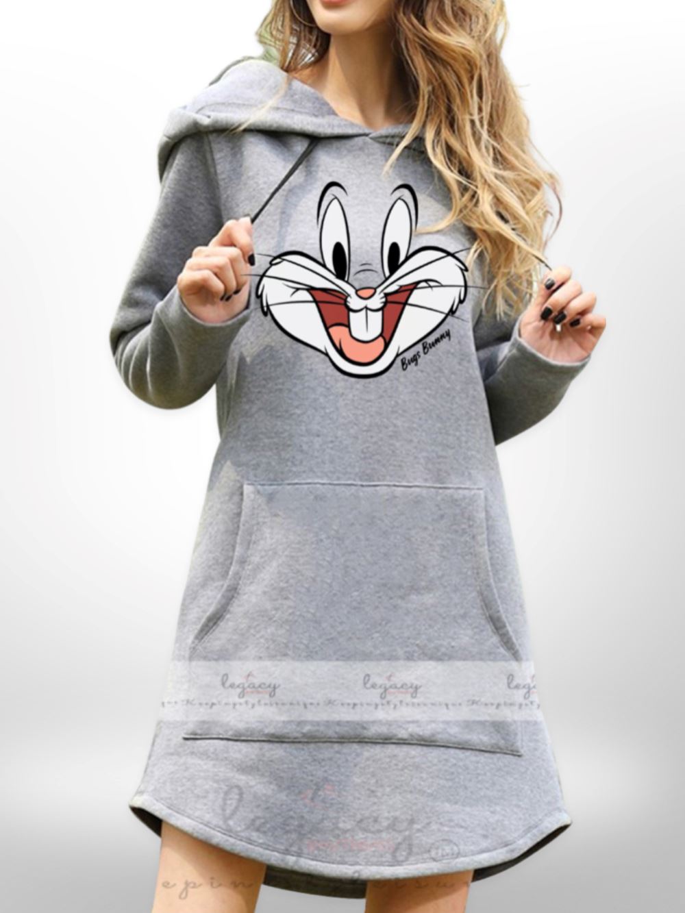 Winter Selling Hoodies Women Sweatshirt Printed Long Length Pocket Sweatshirt Legacy Boutiques Legacy Boutiques