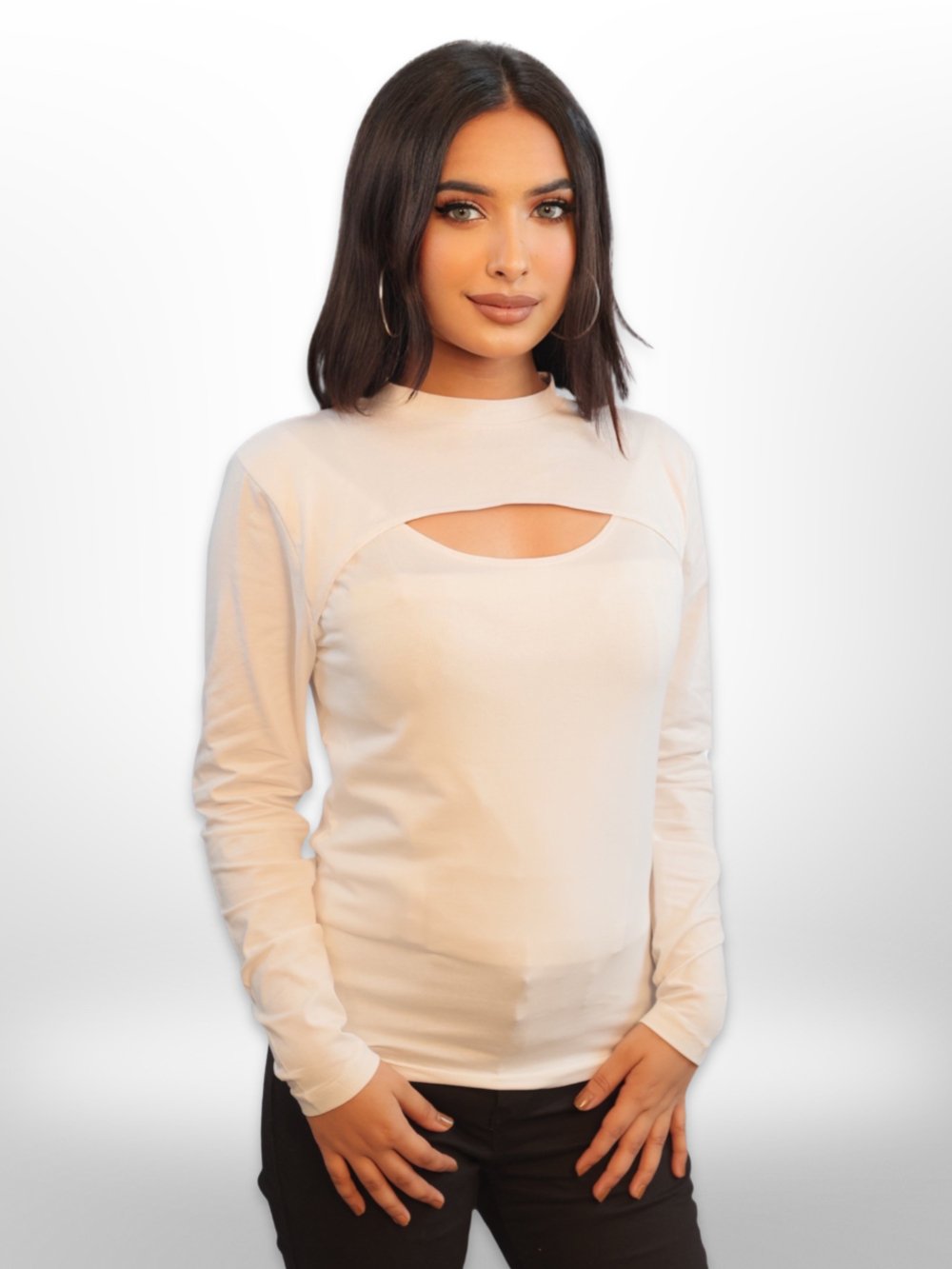 Women Cut Out Tops Full Sleeve Legacy Boutiques Legacy Boutiques
