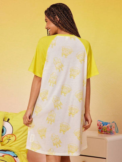 Women’s Character T-Shirt Dress Raglan Nightshirt Legacy Boutiques Legacy Boutiques