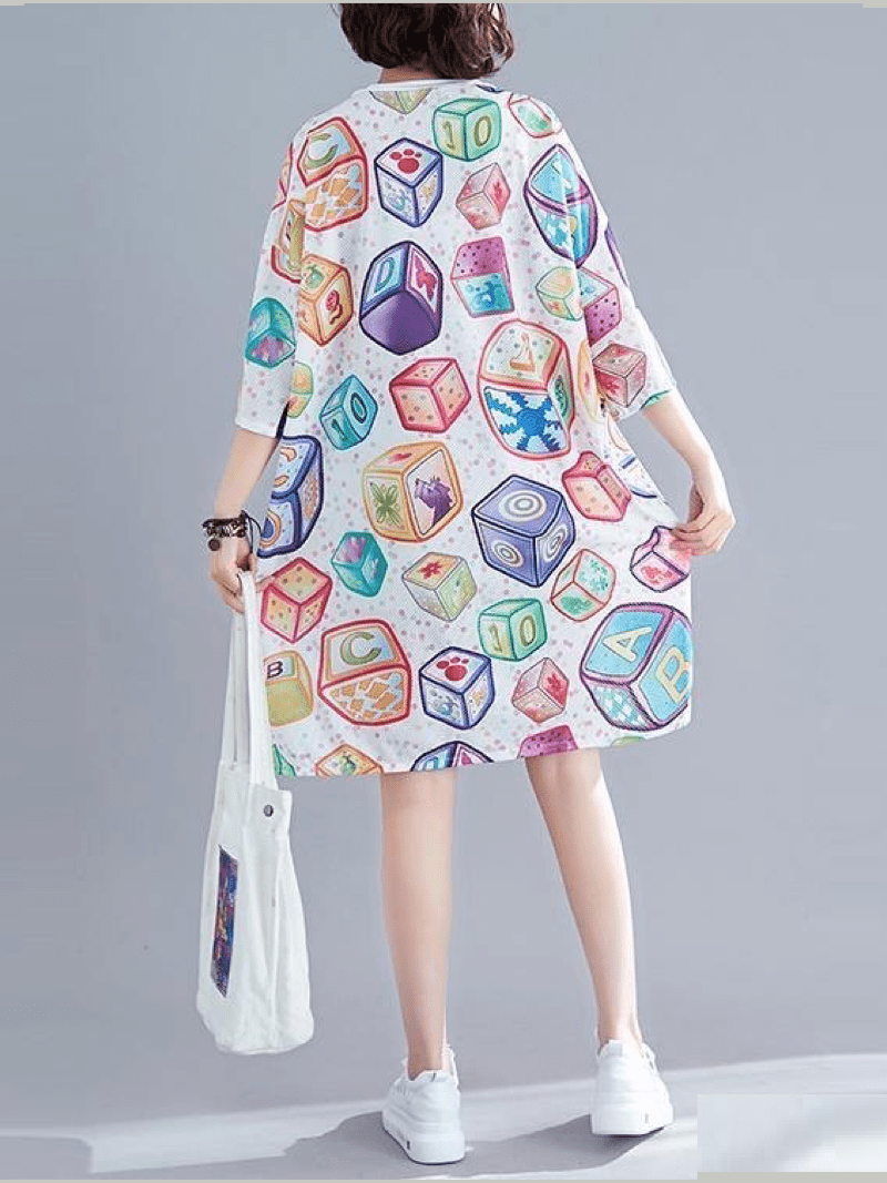 Women’s Graphic Oversized T-Shirt T-Shirt Dress Legacy Boutiques Legacy Boutiques