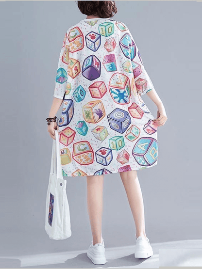 Women’s Graphic Oversized T-Shirt T-Shirt Dress Legacy Boutiques Legacy Boutiques