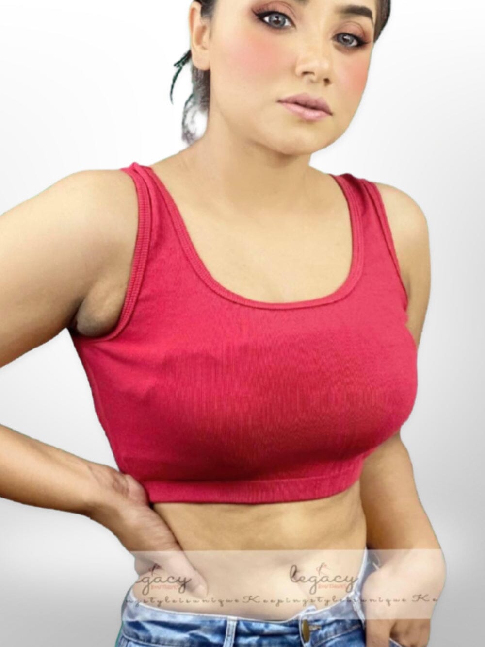 Womens Gym Tops Solid Bra Legacy Boutiques Legacy Boutiques
