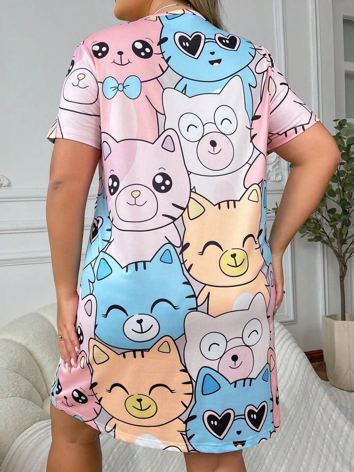 Women’s Premium Character T-Shirt Dress Legacy Boutiques Legacy Boutiques