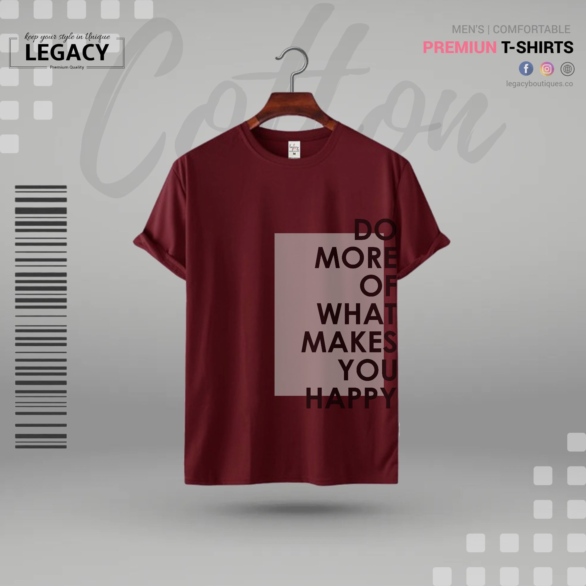 Men's Premium Designer Edition T Shirt - Legacy Boutiques