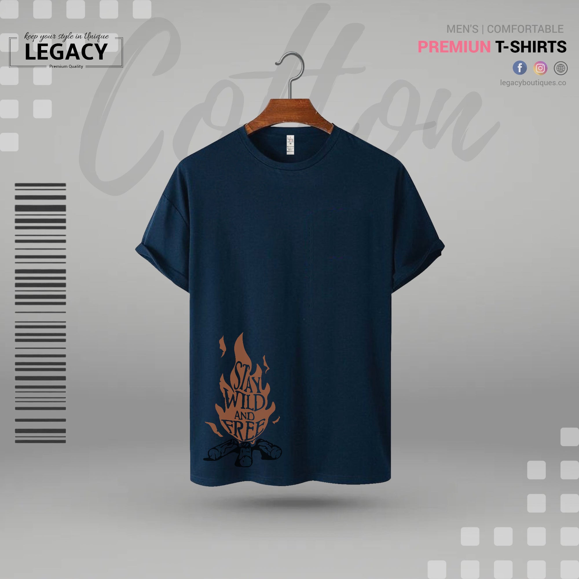 Mens Premium Designer Edition T-Shirt - Legacy Boutiques