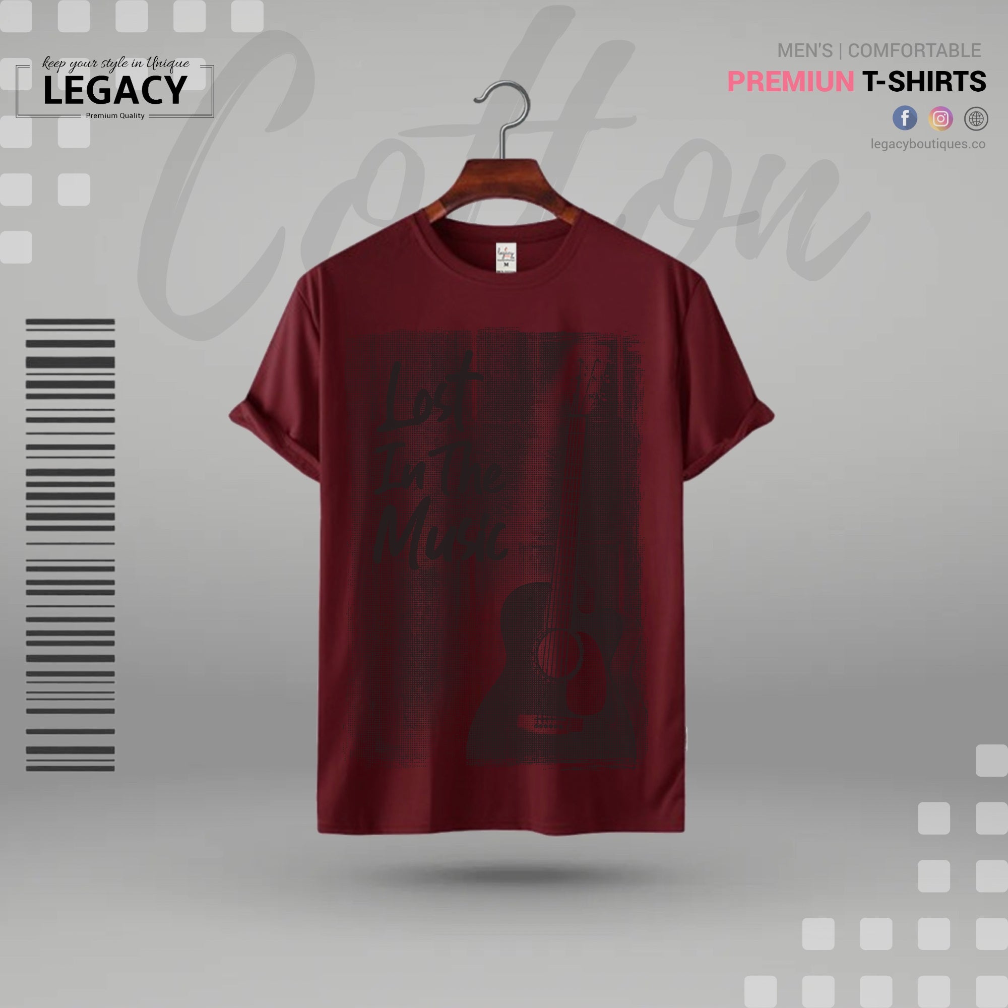 Premium Mens Designer Edition T Shirt - Legacy Boutiques