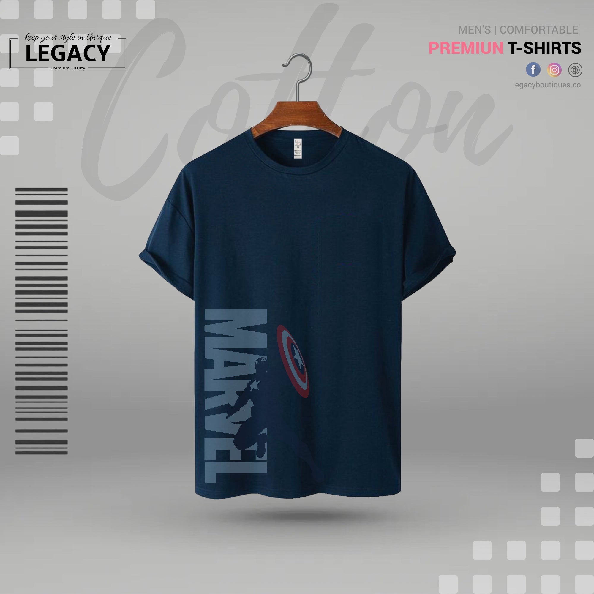 Legacy Premium Men Designer Edition T Shirt - Legacy Boutiques