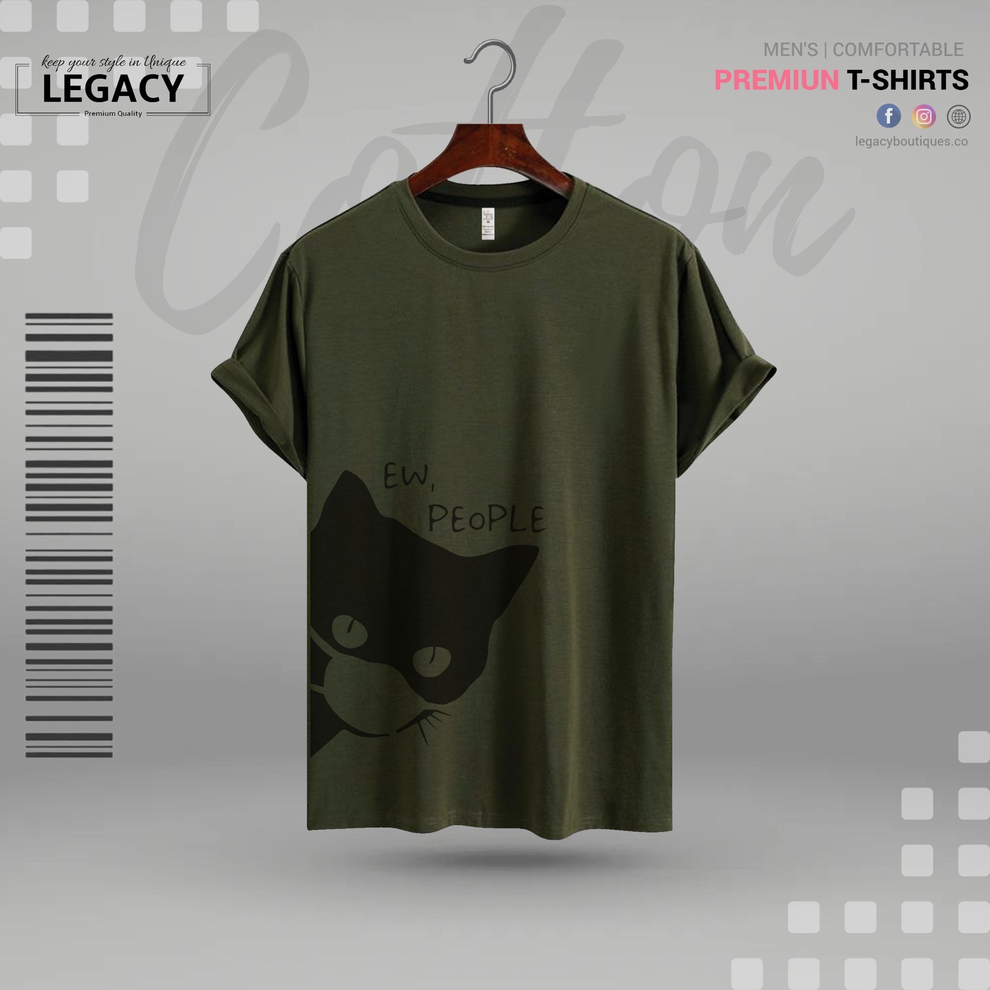 Men Premium Edition T Shirt - Legacy Boutiques