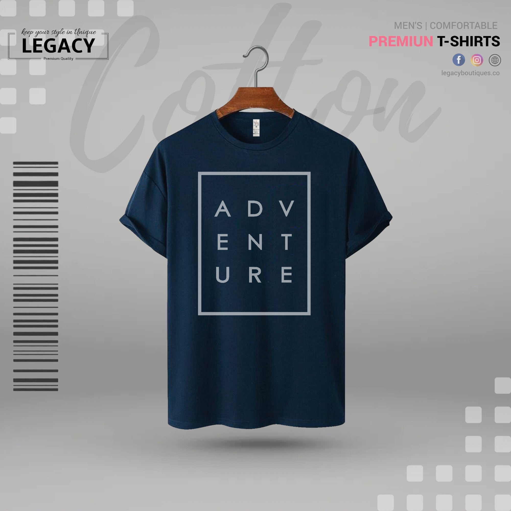 Mens T Shirt For Man - Legacy Boutiques