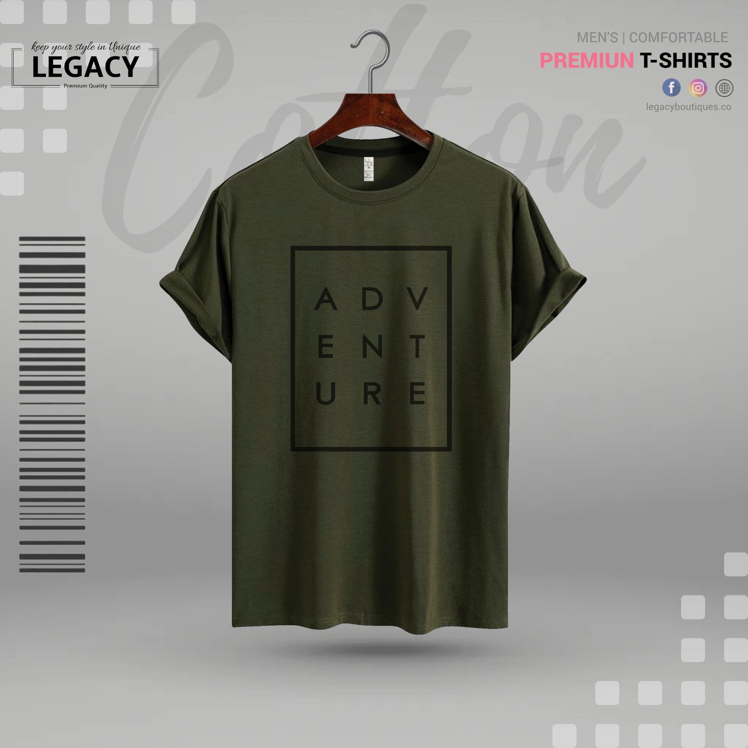 Mens T Shirt For Man - Legacy Boutiques