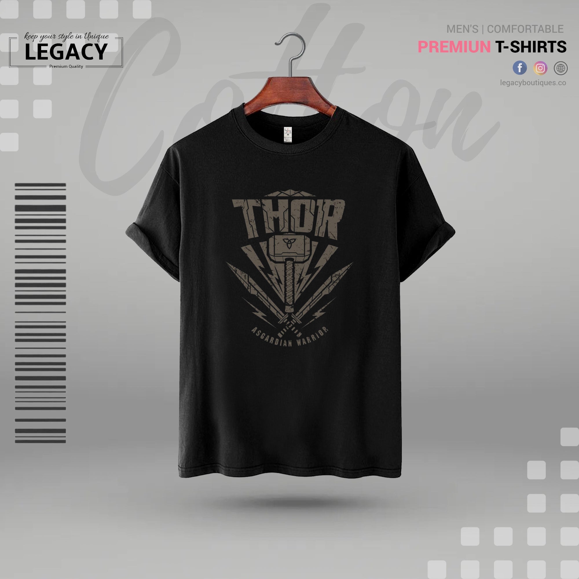 Mens Premium Designer Edition T Shirt - Legacy Boutiques