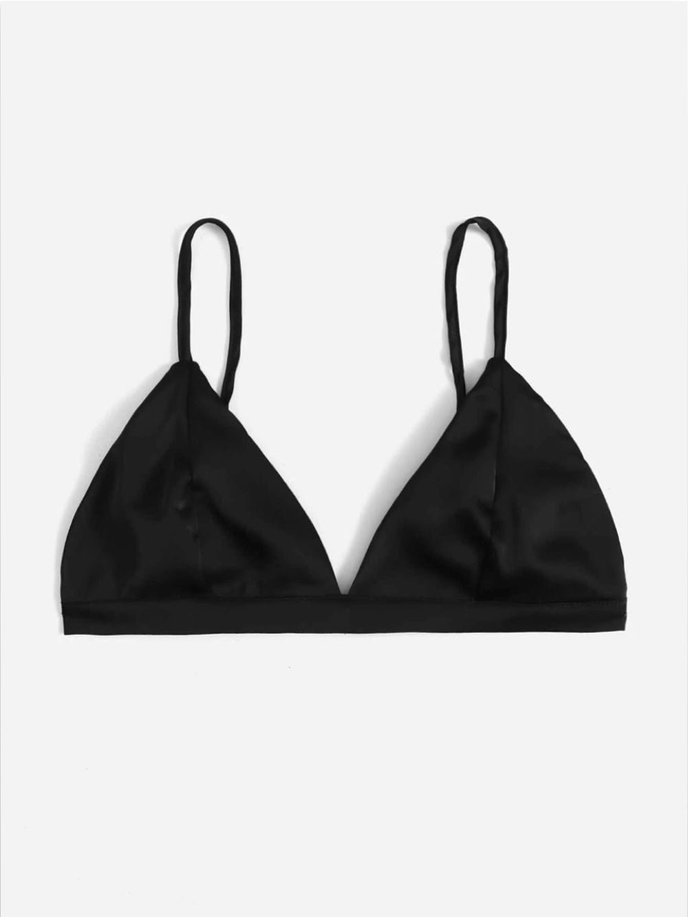Solid Backless Satin bra - Legacy Boutiques